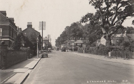 The Abercorn Arms, Stanmore Hill c1930