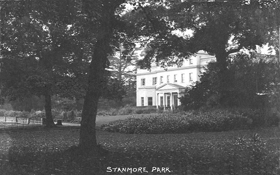 Stanmore Park Mansion 1919
