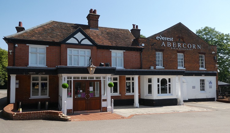 A modern photo of the Abercorn taken  by us in 2019